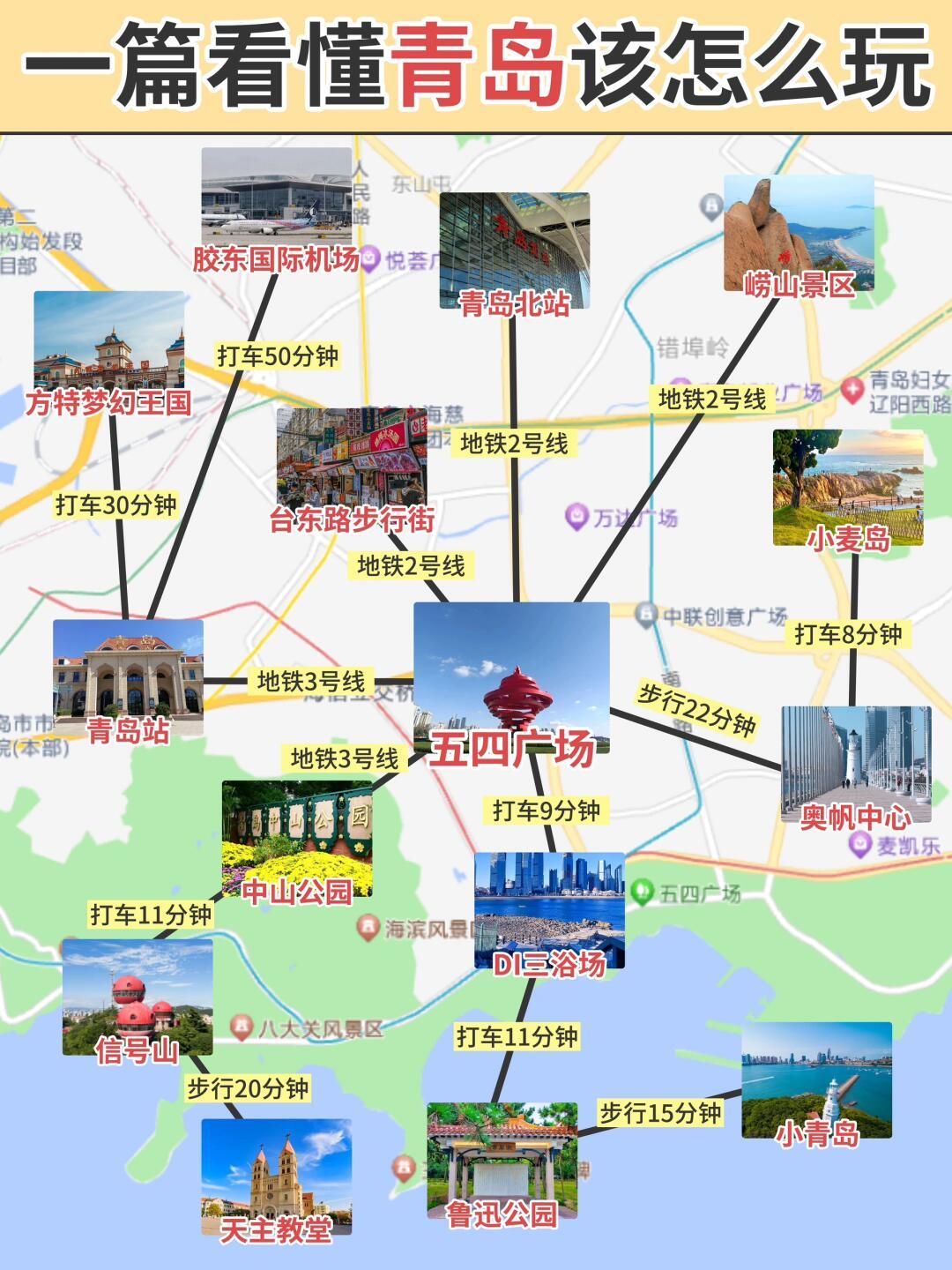 青島旅游攻略地圖，探索海濱城市的魅力，青島旅游攻略地圖，海濱城市魅力探索之旅